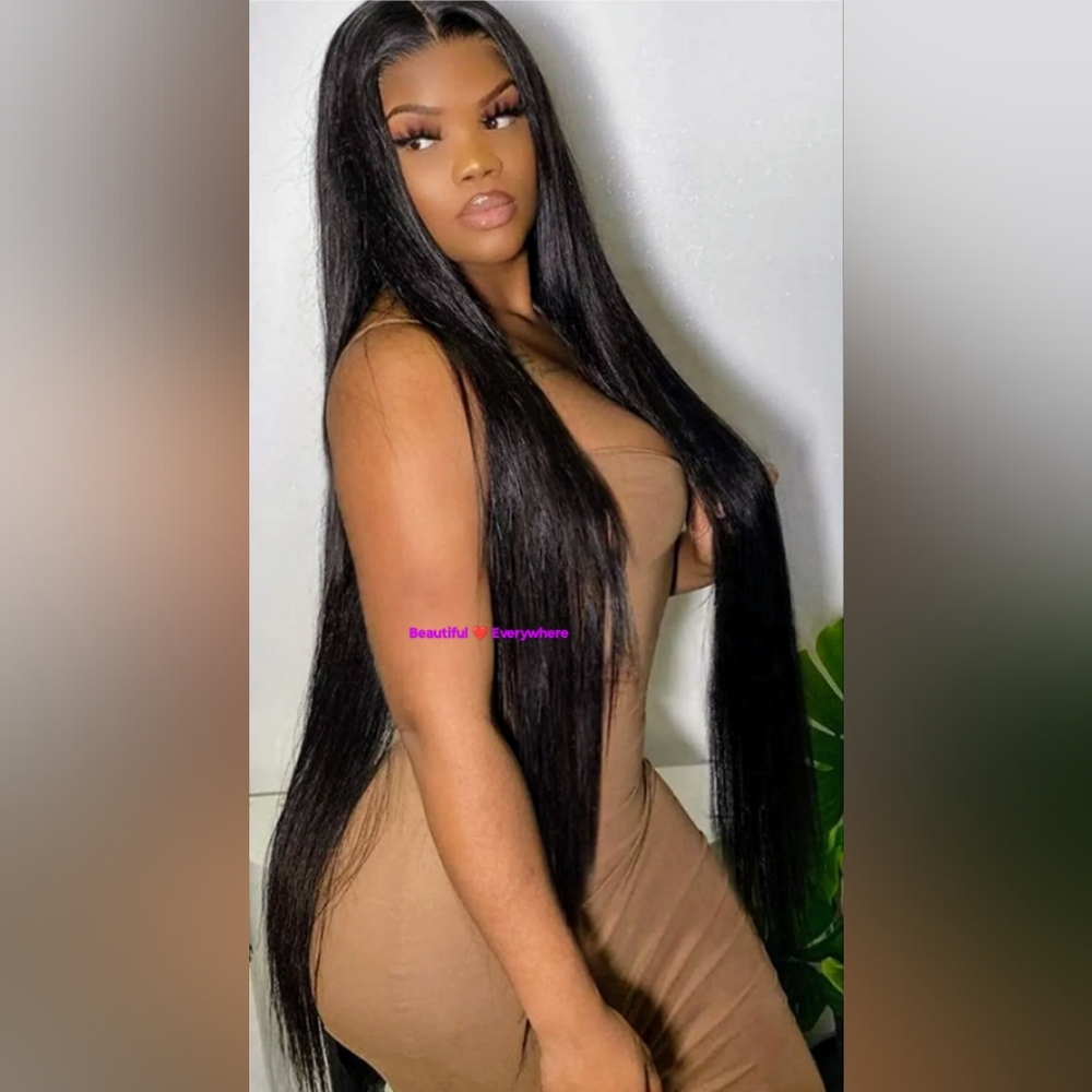 Human lace wig